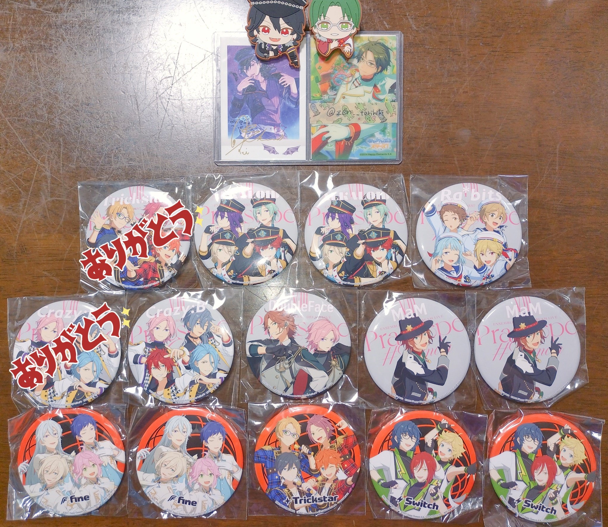 AKIRA ネーム 缶バッヂ