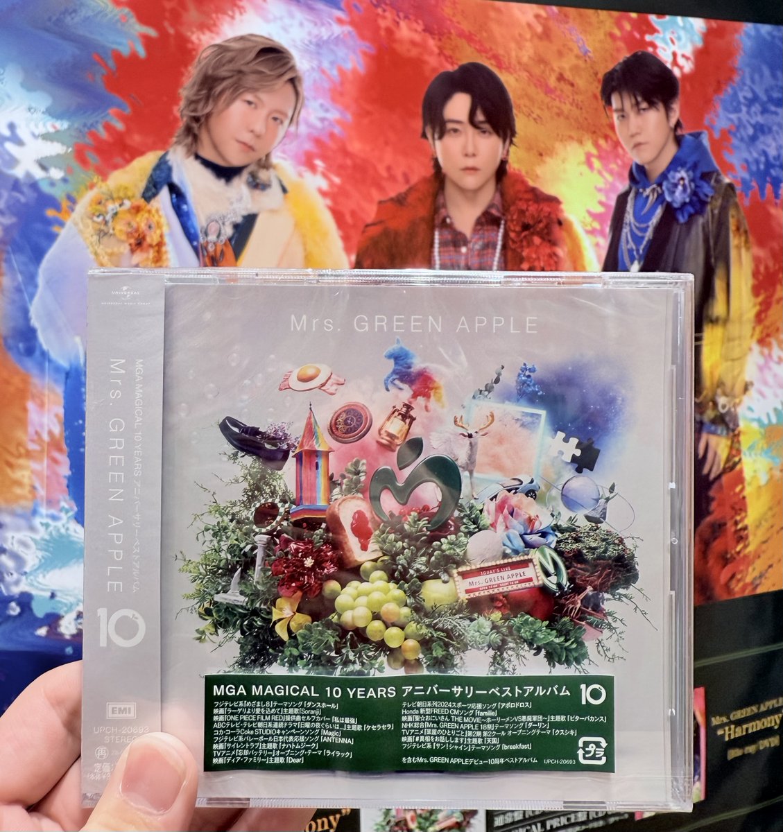 MrsGREENAPPLE】 ／ BEST ALBUM『10』封入特典 〈SPECIAL CODE〉本日