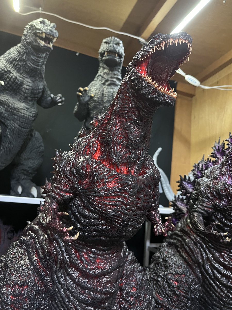 スパイラルスタジオ レガシーシリーズ ゴジラ2016 製品サンプル到着