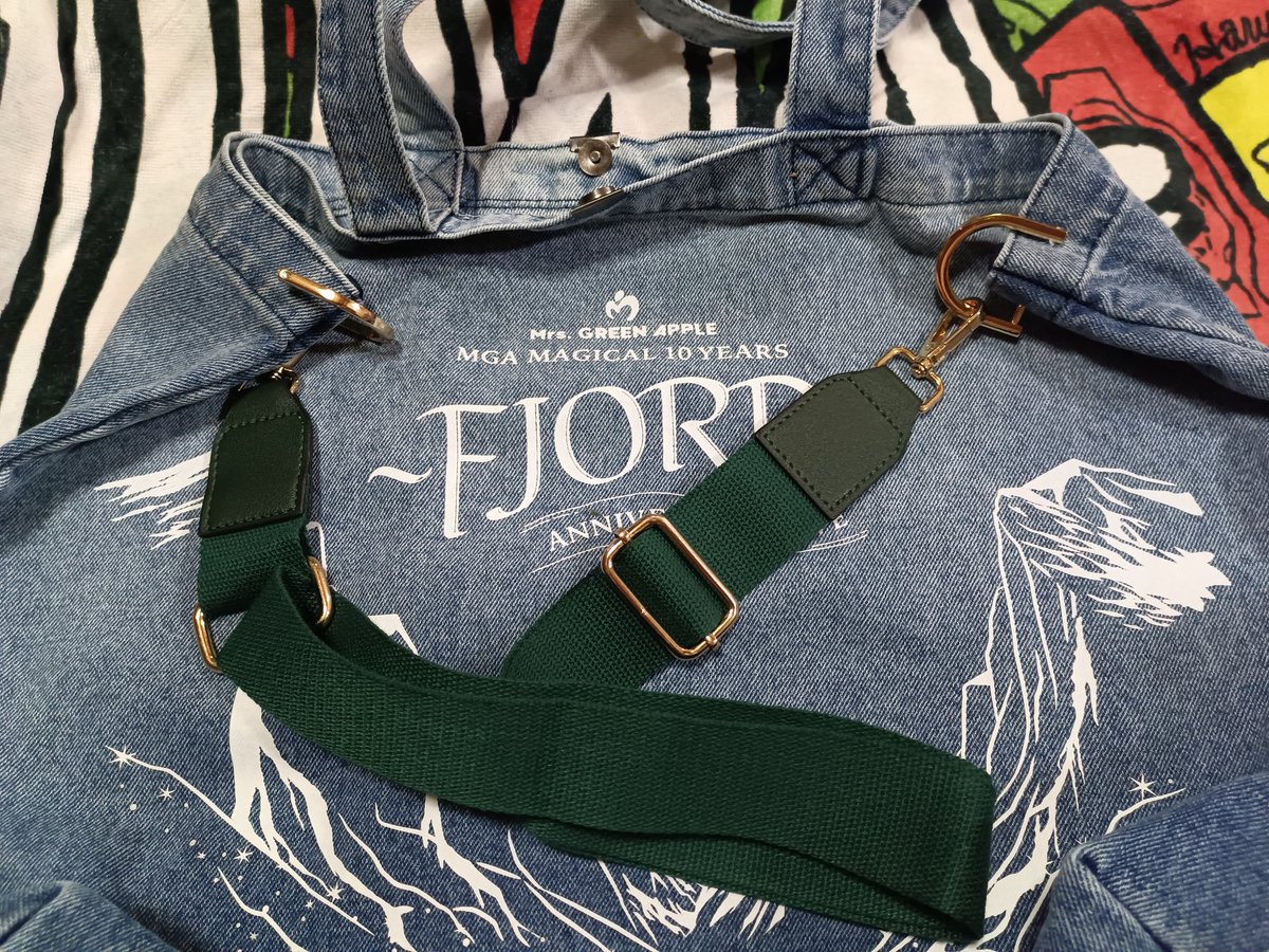 ミセスグリーンアップル フィヨルド デニムトートバッグ FJORD デニム