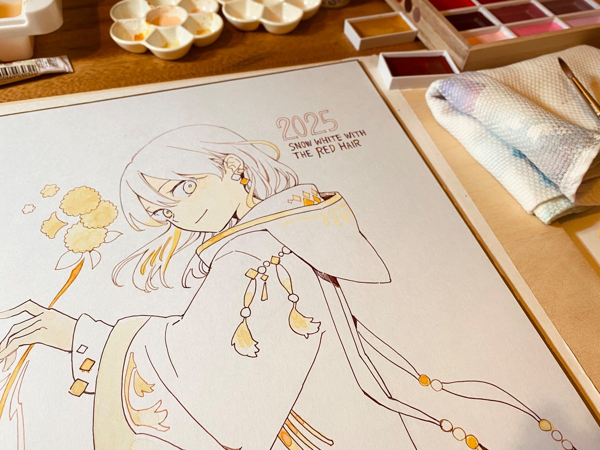 お知らせでございまする！ 『赤髪の白雪姫』 ☆本日発売のLaLa9月号に