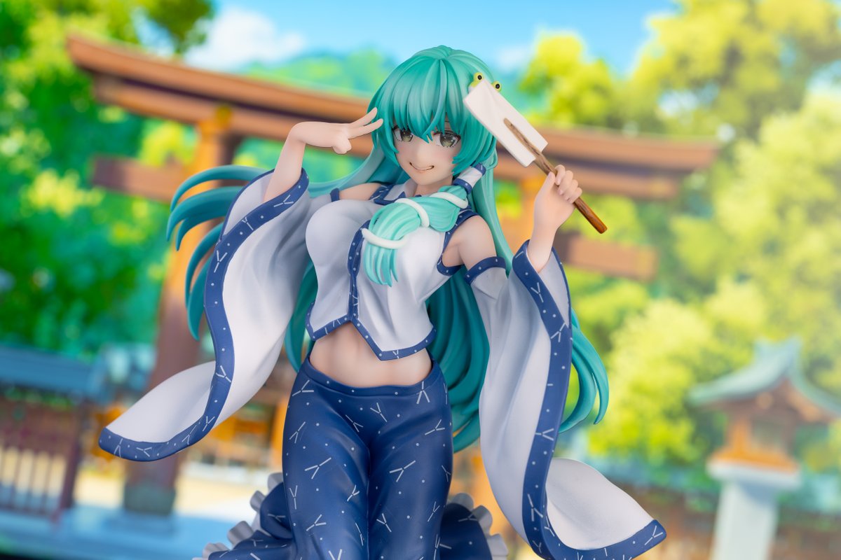 参ったかー！これが人間にして神である私、東風谷早苗の力よ