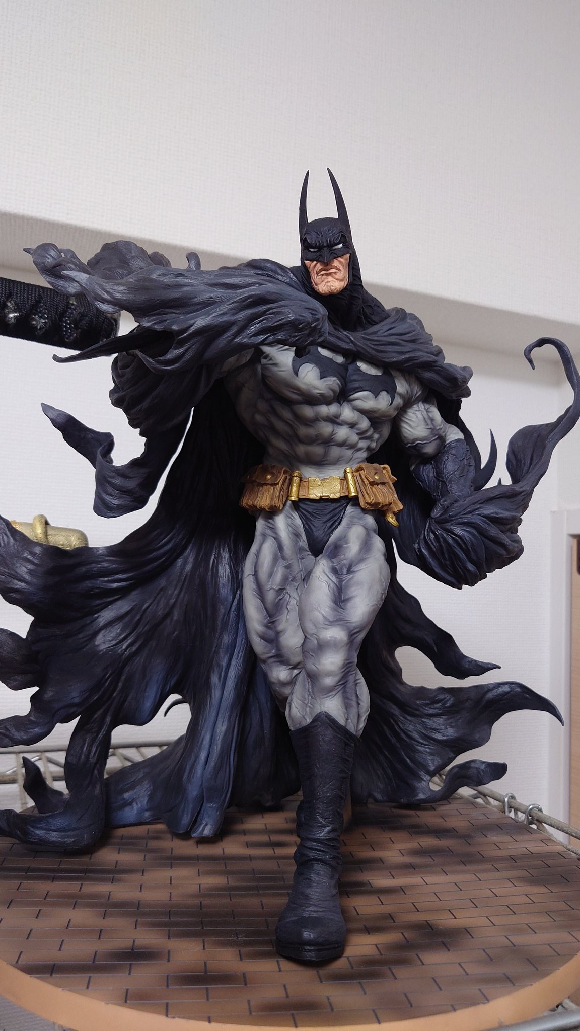 岩倉圭二氏作品 バットマン ルームガーゴイル コトブキヤ batman 本体