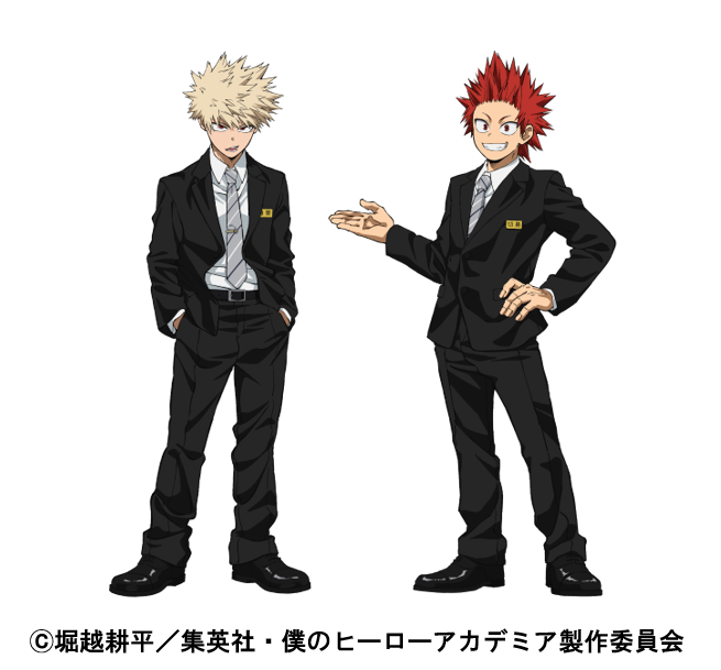 ヒロアカ静鉄】 コラボ描き下ろしビジュアルをご紹介！～爆豪・切島