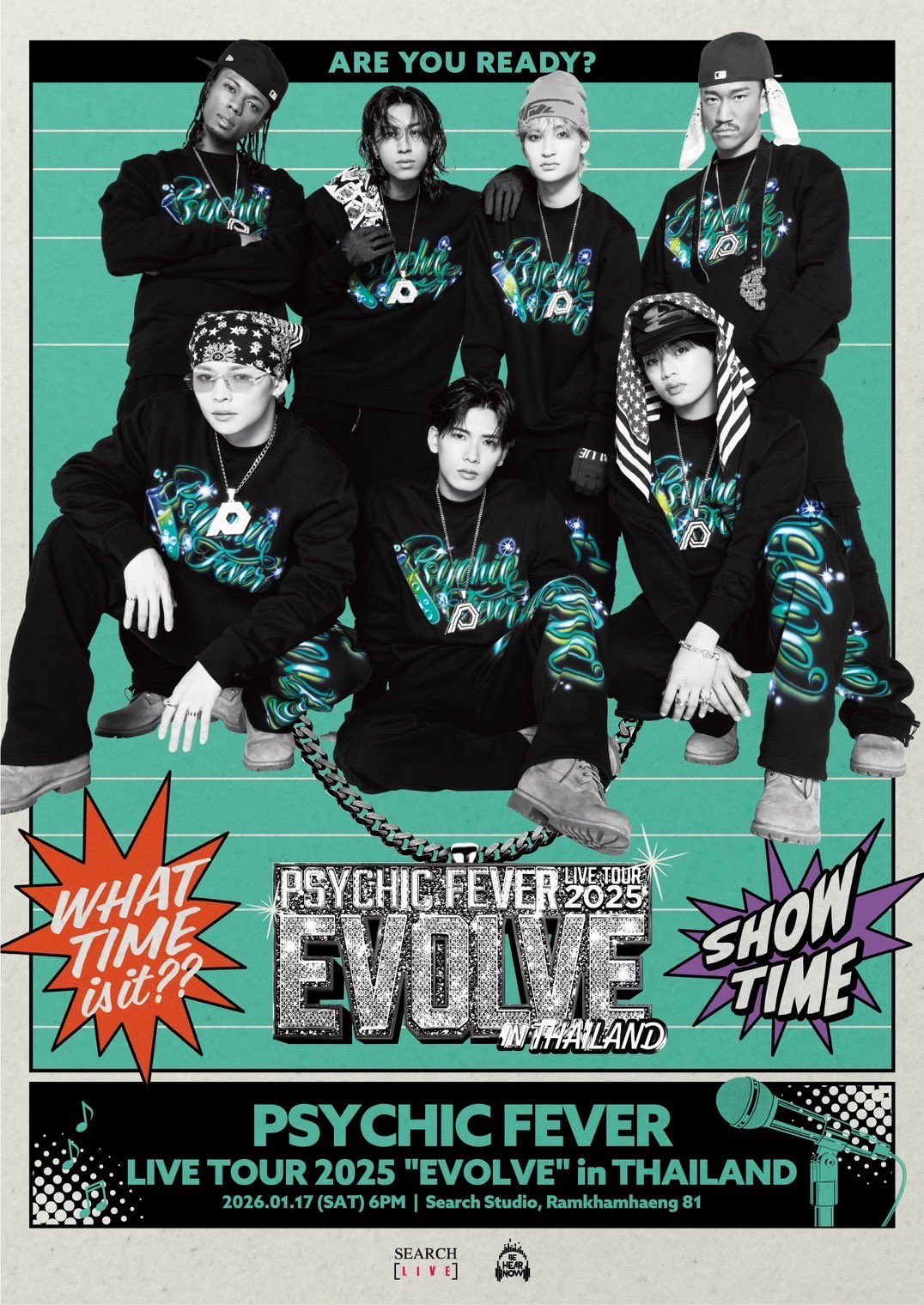 psychicfever 小波津志 ポストカード フォトカ ステッカー EXILE TRIBE