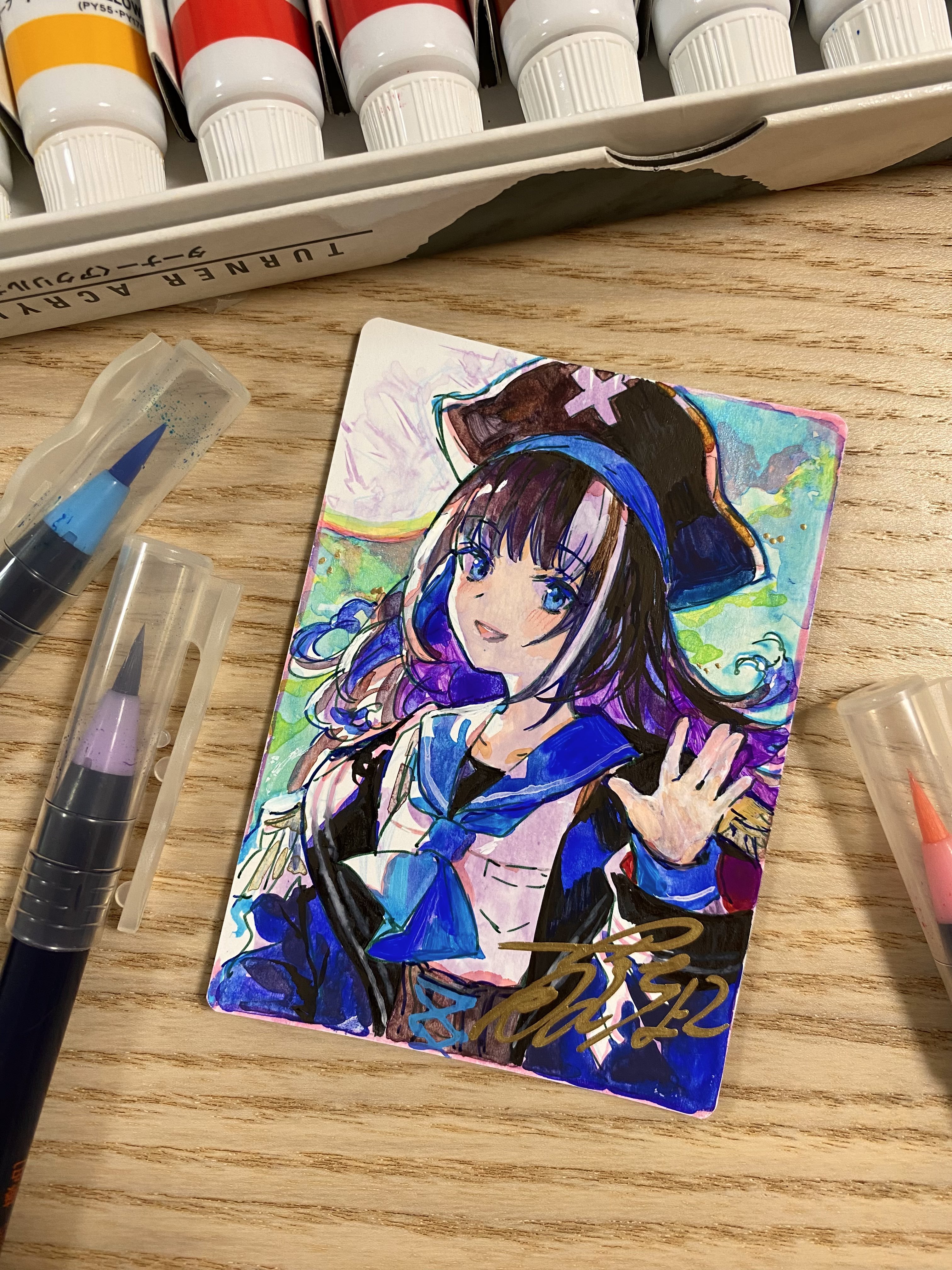 アーティストプルーフ 拘引/Arrest 刀彼方先生 mtg アーティスト