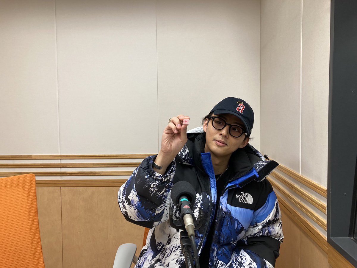 2024.1.25 放送 キスマイRadio 藤ヶ谷太輔着用 Supreme / The North