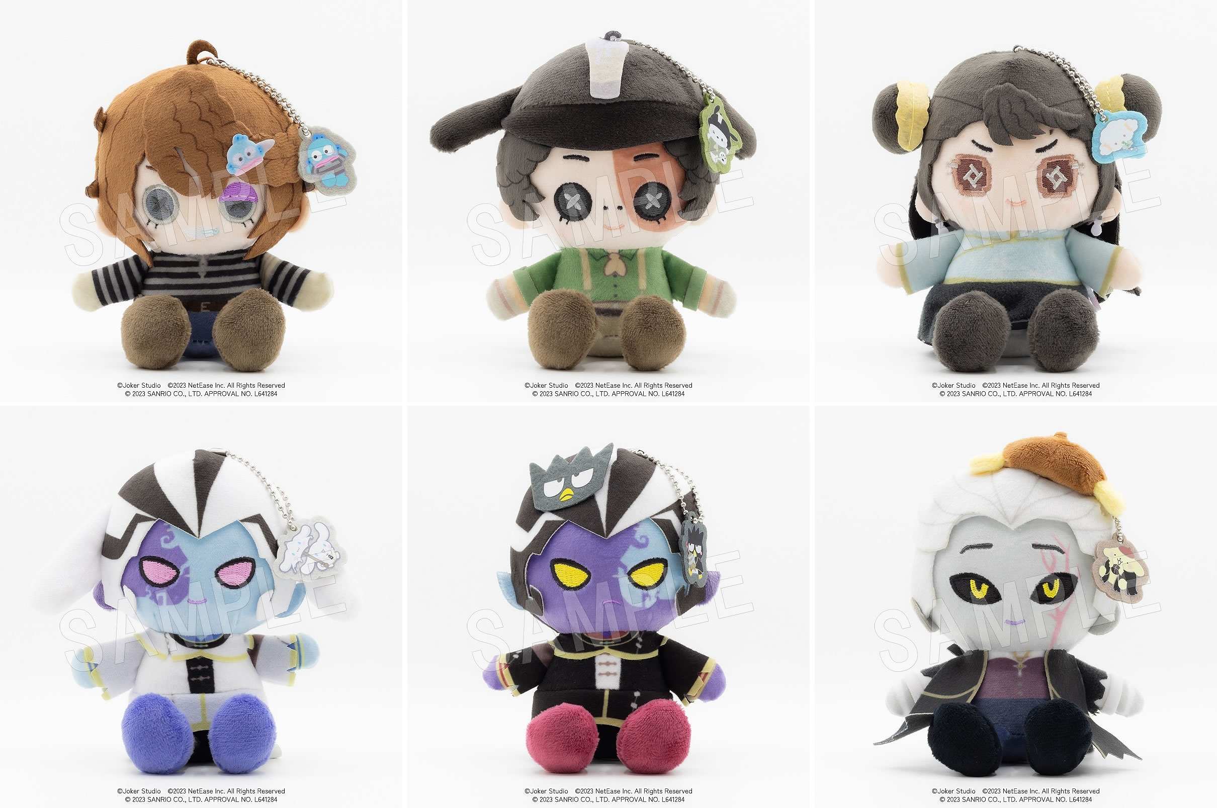 新品 第五人格 サンリオコラボ お座り マスコット 隠者 2026年最新】第