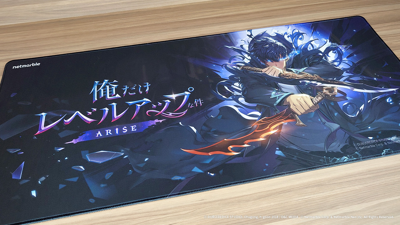 イベント配布品 俺だけレベルアップな件 ソロレベリング 未使用 マウス