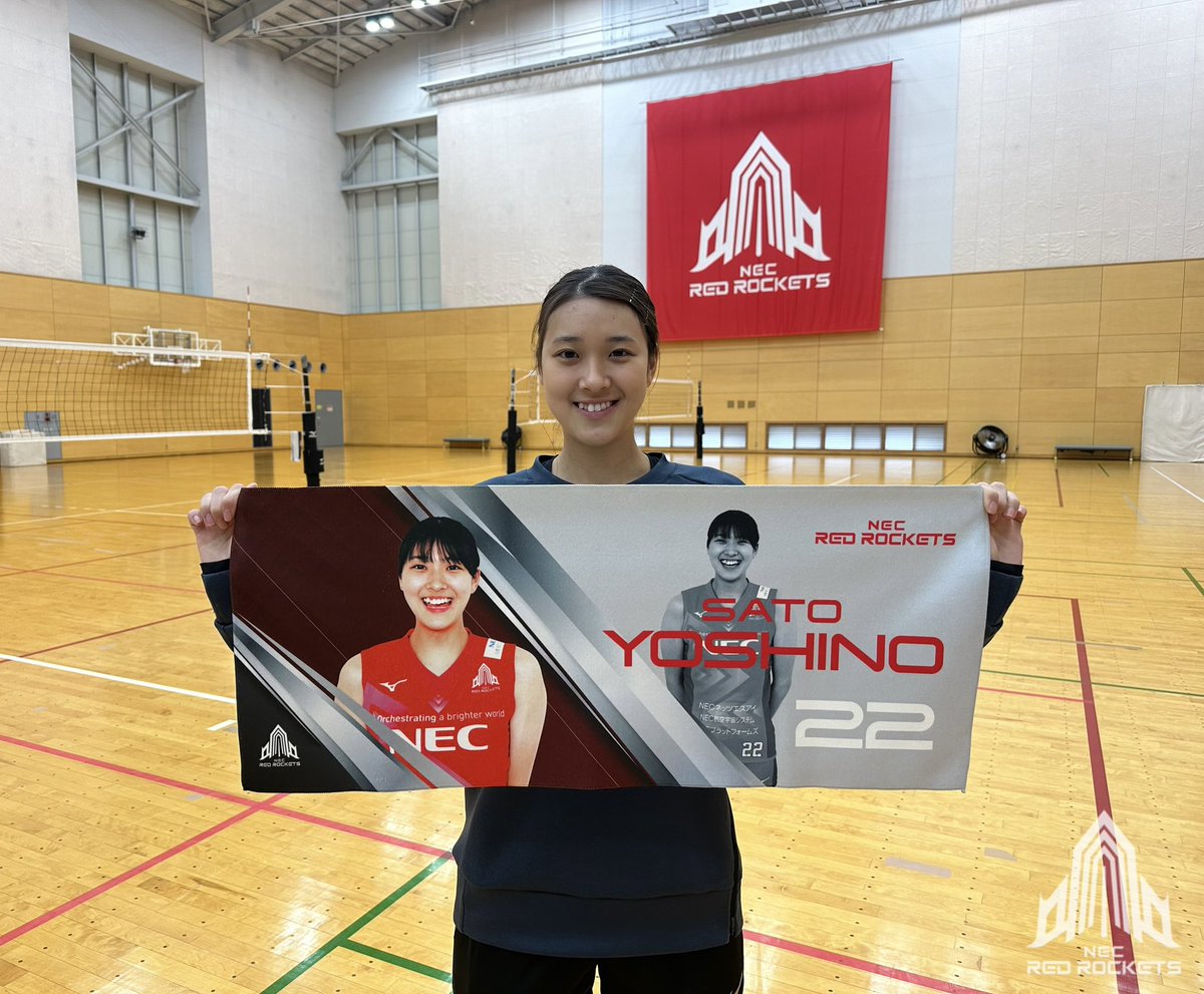 🏐ROCKETS GEAR(グッズ)情報🚀 新商品紹介🛍✨️ 【内定選手グッズ