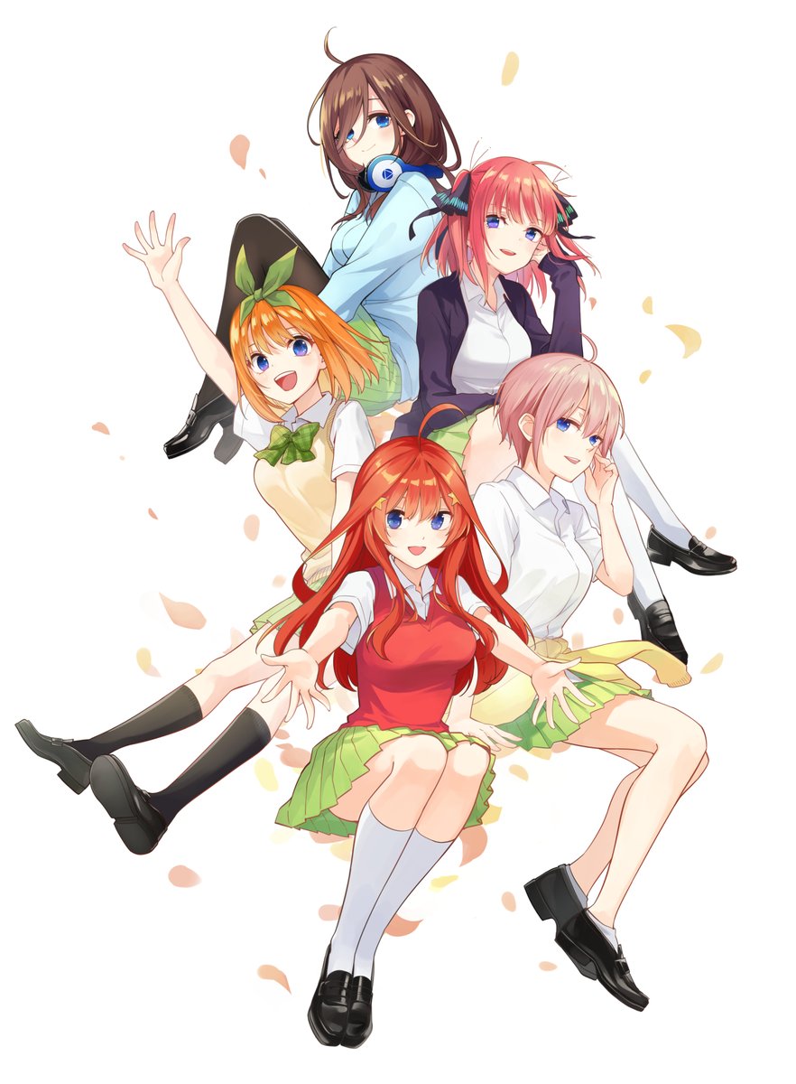 中野一花 ,中野五月 ,中野三玖 ,中野二乃 ,中野四葉 「#五等