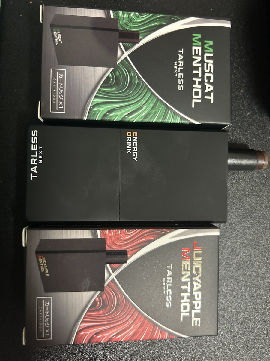 今日PRさせてもらったTARLESSNEXTめっちゃ良かった！ 吸いごこち良いし