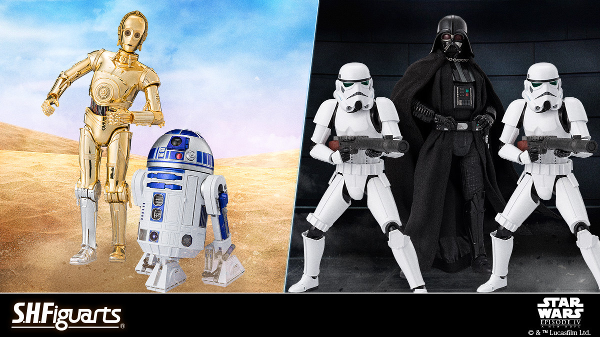 S.H.Figuarts『STAR WARS』シリーズより 仕様を新たに再登場する4商品