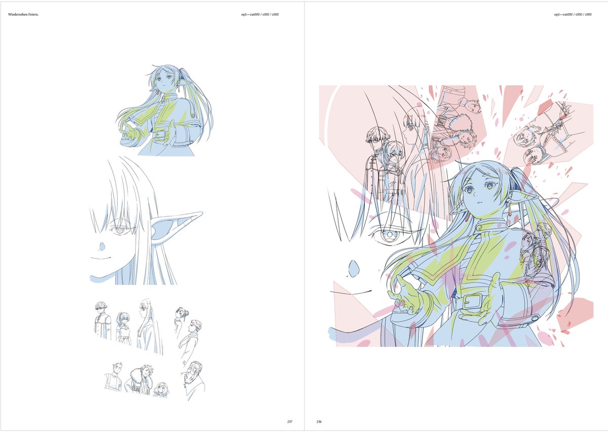 葬送のフリーレン 総作画監督&アクションディレクター仕事集 Vol.1 2