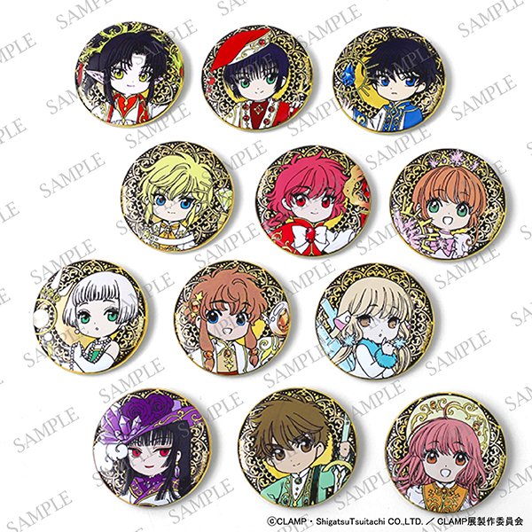 ◤CLAMP展 商品情報◢ □ミニアクリルスタンドコレクション（全12種