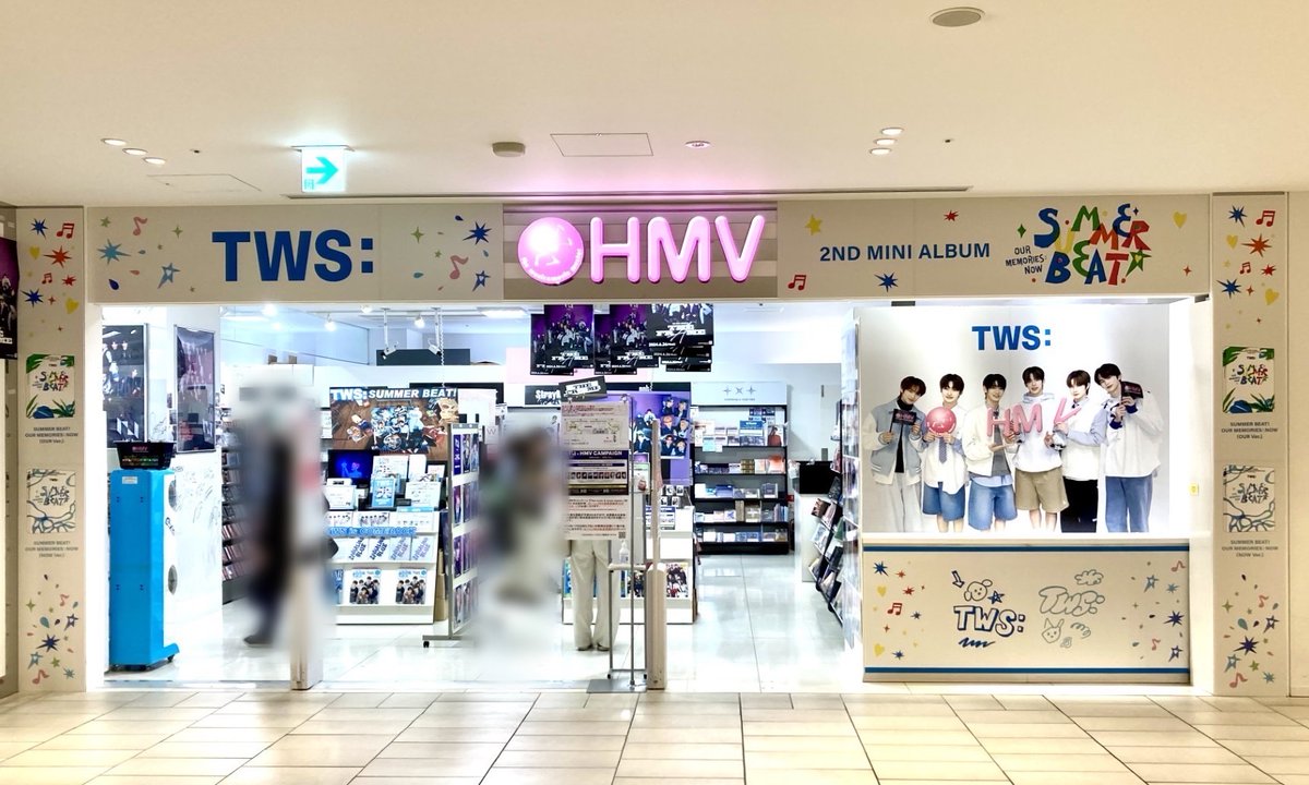 TWS 2nd Mini Album「SUMMER BEAT!」発売中💙 HMV&BOOKS SHIBUYAでは