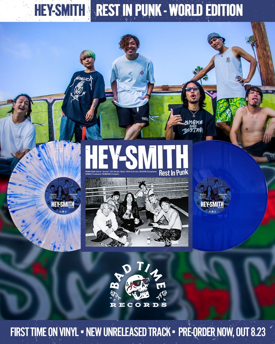 BIG NEWS】 HEY-SMITH will release 