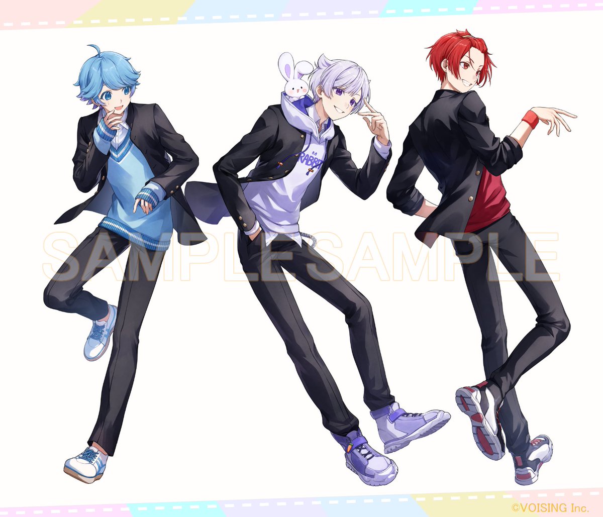 いれいす】さんの「学級崩壊☆ですとろいやー」のビジュアルを担当させ