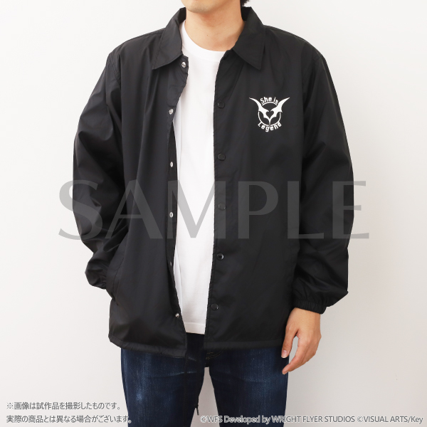 ◤グッズ情報◢ ◇コーチジャケット（全1種） 「She is Legend」のロゴ