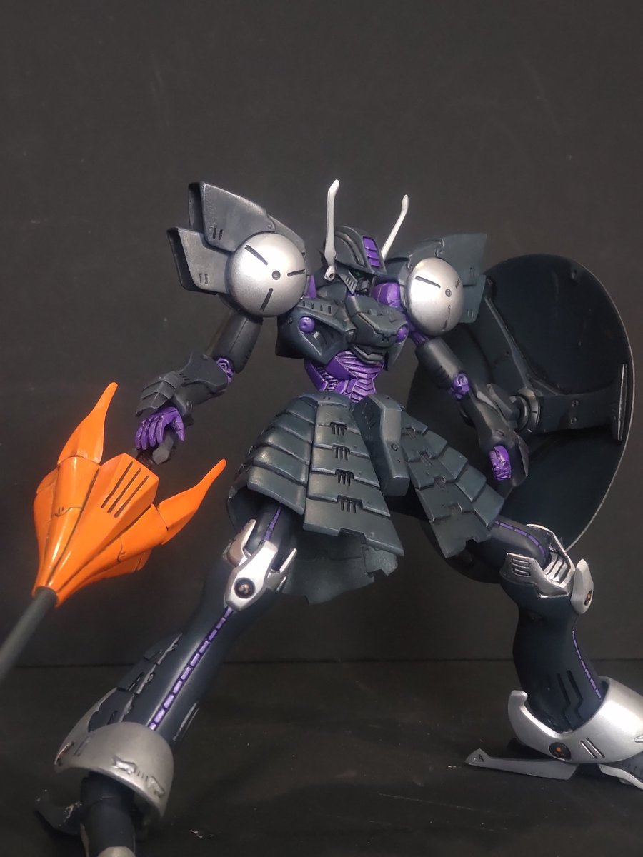 wave 1/144 バッシュ・ザ・ブラックグラード、黒騎士、完成しました