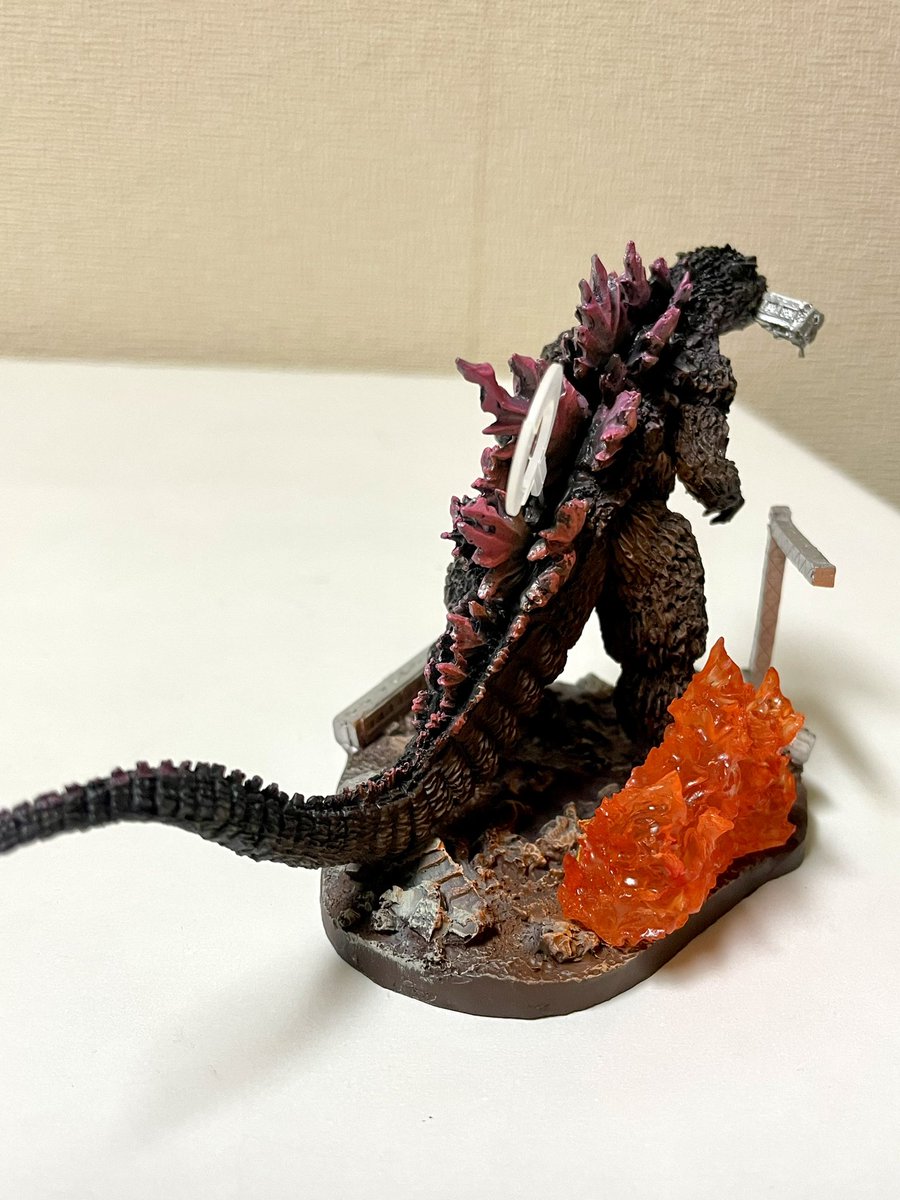 キタキタ☺️ キャストさんのゴジラオーナメント特撮大百科のゴジラ