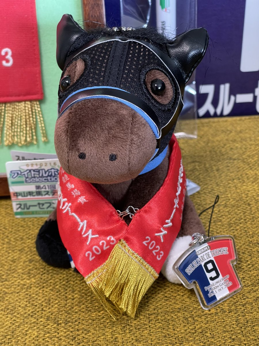 スルーセブンシーズのアイドルホースホースぬいぐるみが届きました