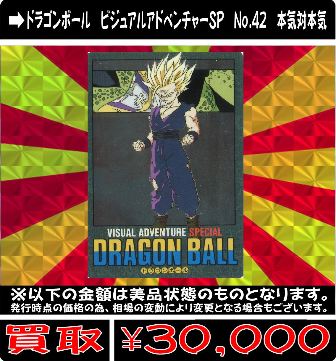 ドラゴンボール カードダス ビジュアルアドベンチャー 1 宝ものは
