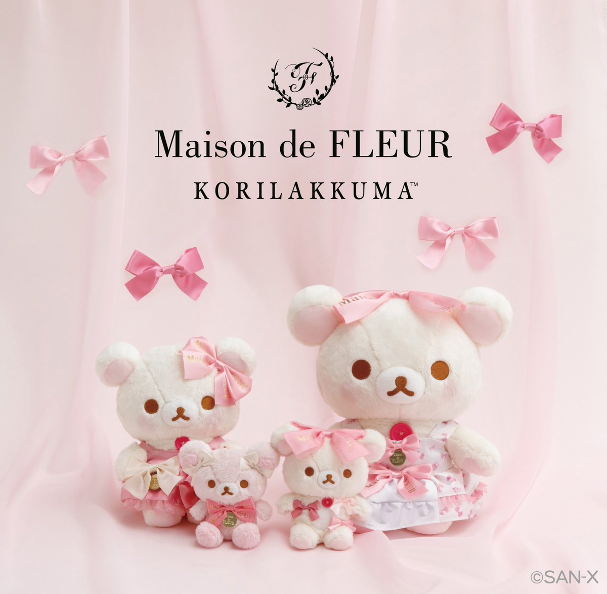 Maison de FLEUR × KORILAKKUMA 大人気の『リラックマ』コラボ第5弾