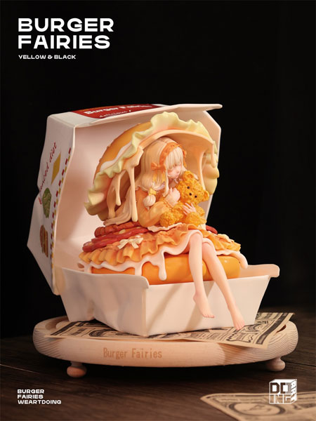 あみあみ更新！ バーガーの妖精 - イエロー デラックス版 完成品