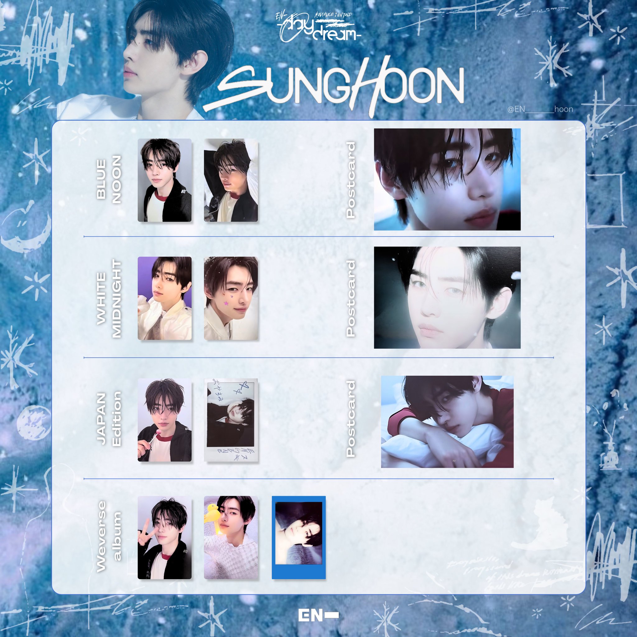 ENHYPEN BORDER:DAY ONE ラキドロ ソンフン ENHYPEN ソンフン BORDER