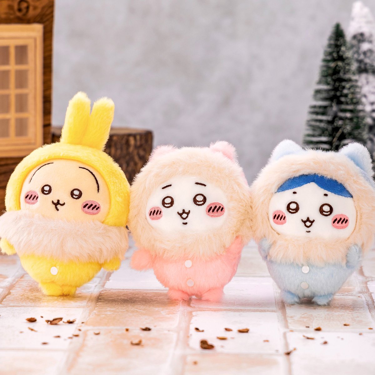 🌱新商品🌱 『フッサフッサなパジャママスコット（全3種）』 各1,760円