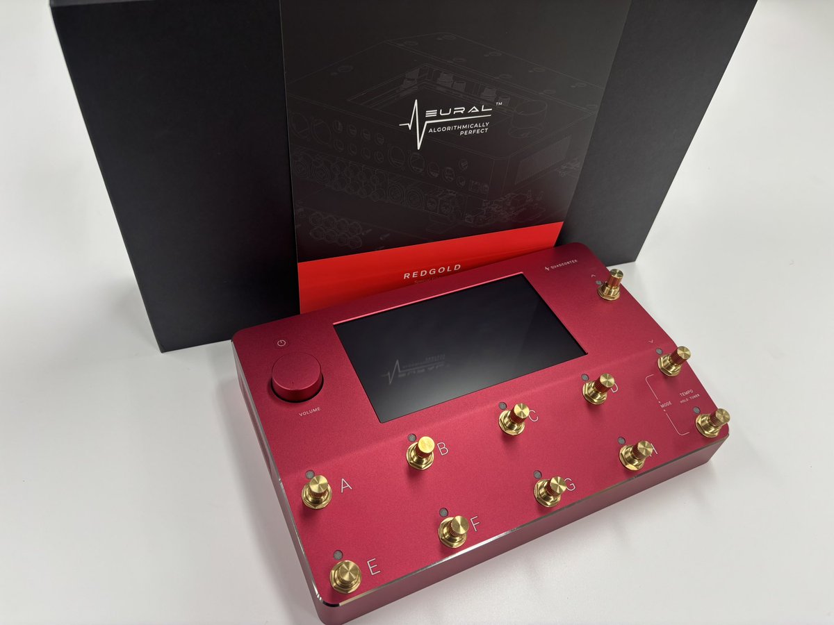 1月5日まで】Quad Cortex レッドゴールド 限定カラー 新製品情報