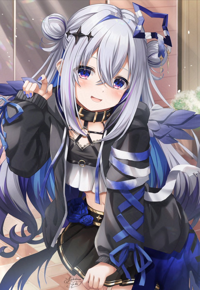 天音かなた 「パーカー堕天使たそ#かなたーと 」|雪川