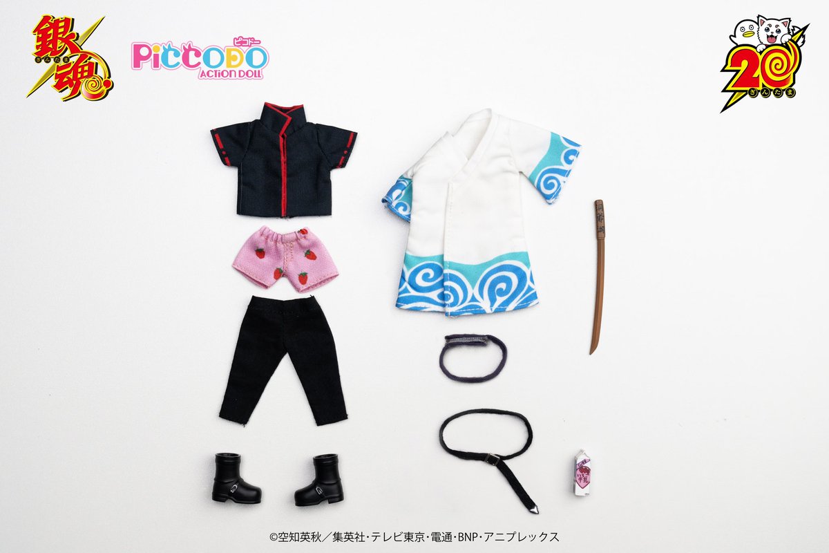 PICCODO ACTION DOLL 銀魂 坂田銀時 デフォルメドール 予約を開始しま
