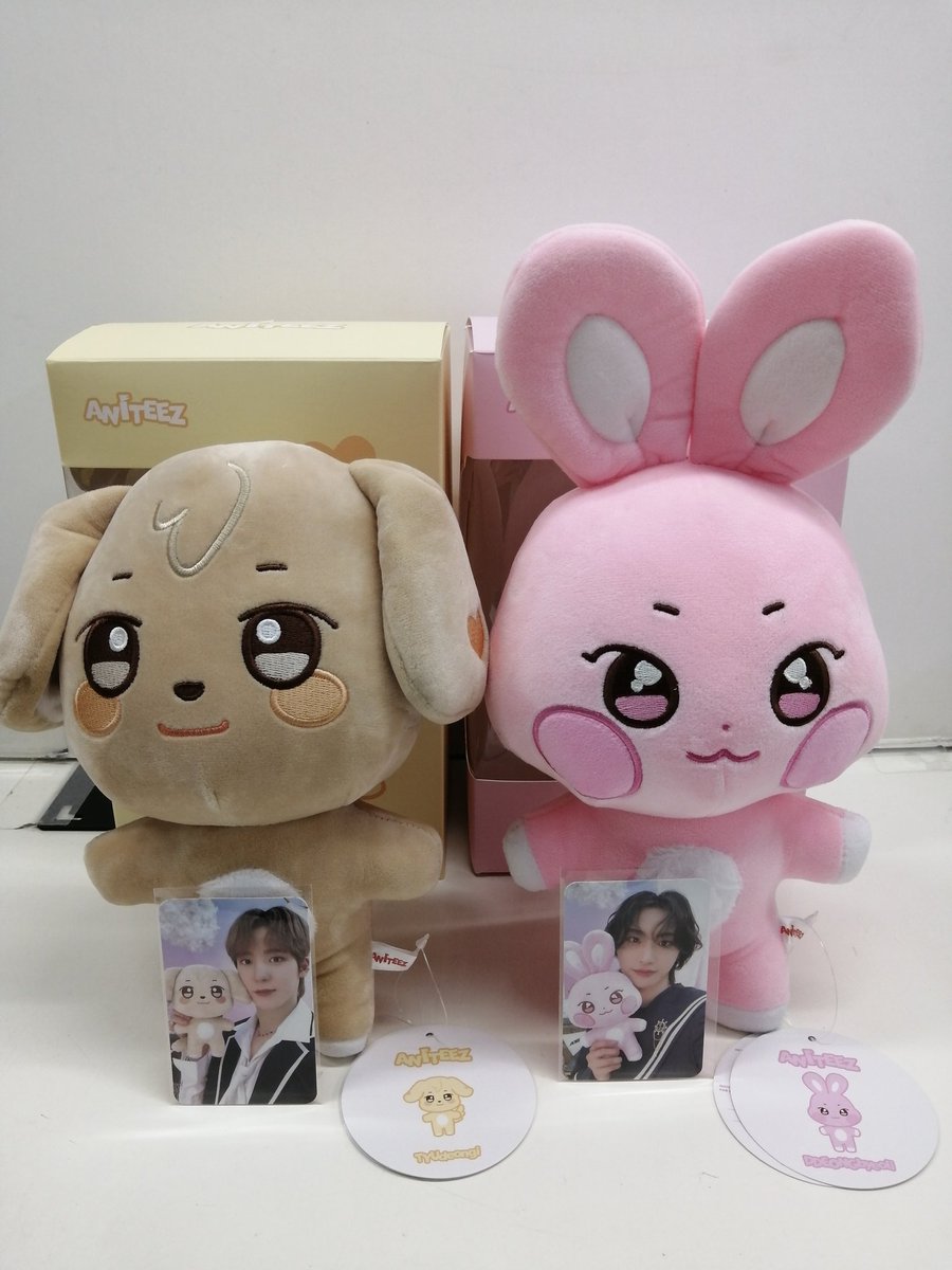 ATEEZ ANITEEZぬいぐるみトンビョリとチュドンイが入荷！箱、トレカ