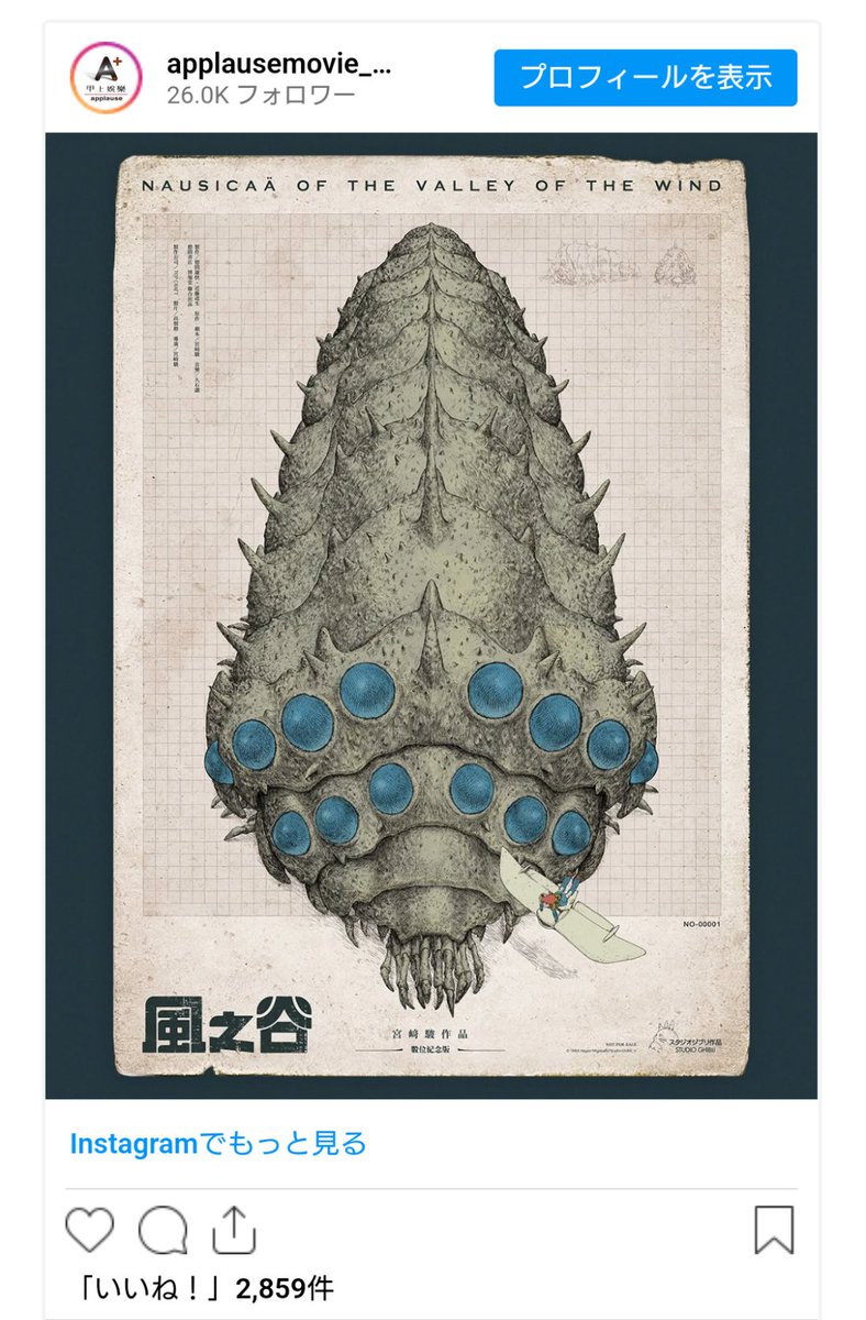 風の谷のナウシカ 台湾限定 ポスター4種 風の谷のナウシカ 台湾限定