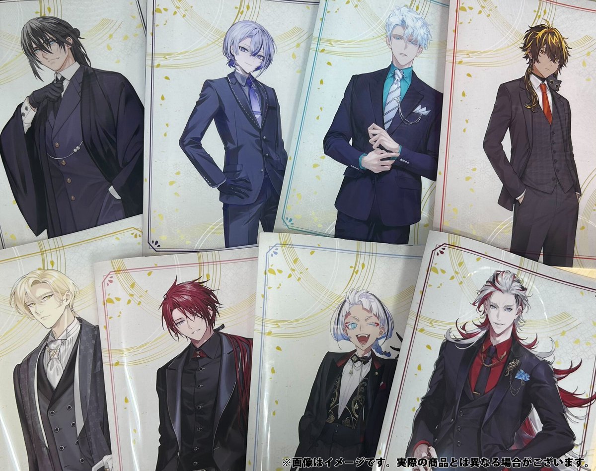 大本丸博 グッズ紹介】 祝装A4クリアファイル 祝装の刀剣男士が大きく