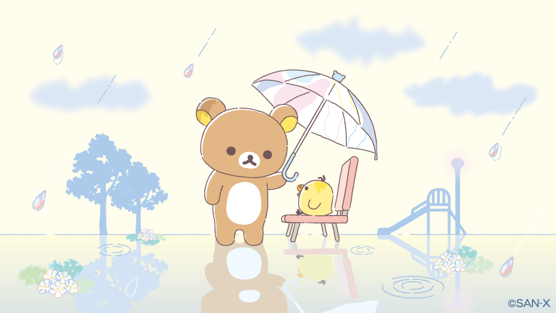 傘の向こうに見えるちいさな優しさ。 一人じゃないよって、そっと教え