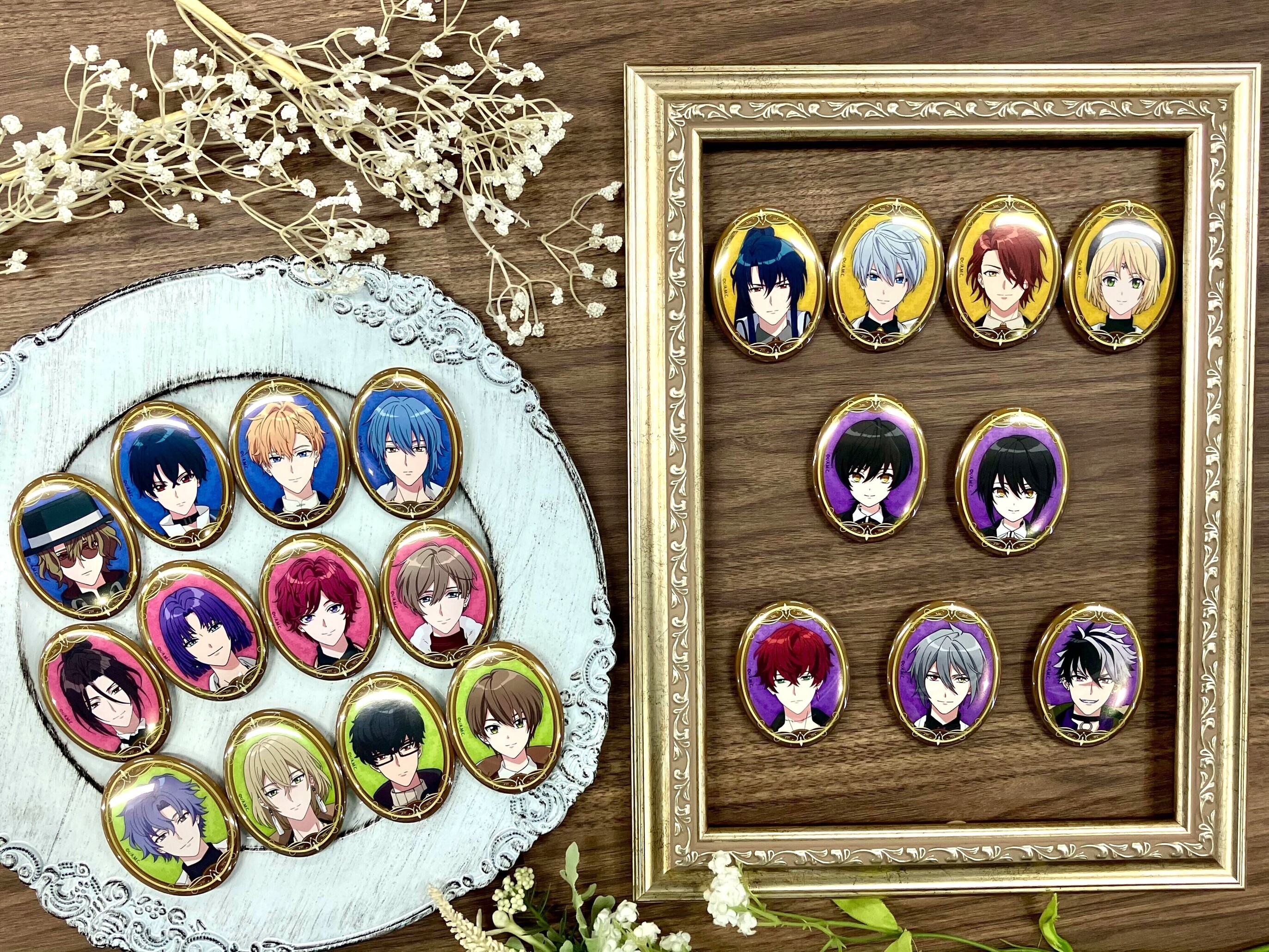 5th Anniversary エンタメくじ 魔法使いの約束 缶バッジ フィガロ