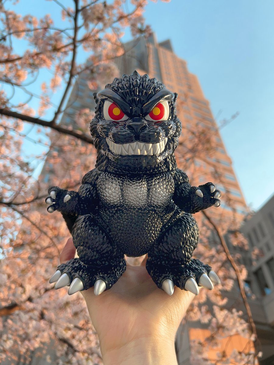 5/3ホビラン32で新作ゴジラソフビを限定販売致します。 ブース番号はG