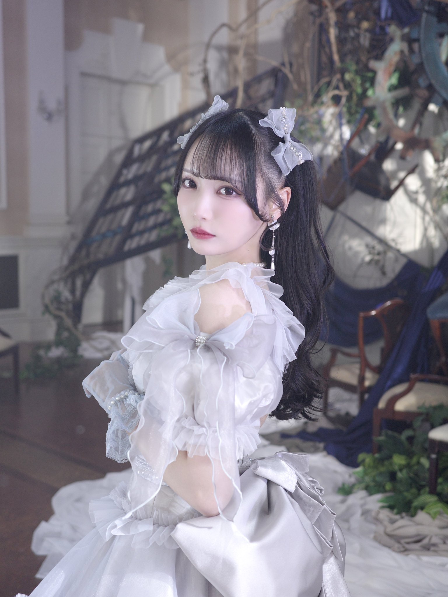 ノイミー ≠ME 生写真 直筆 サイン 鈴木瞳美 お渡し会うなじ 抽選座り