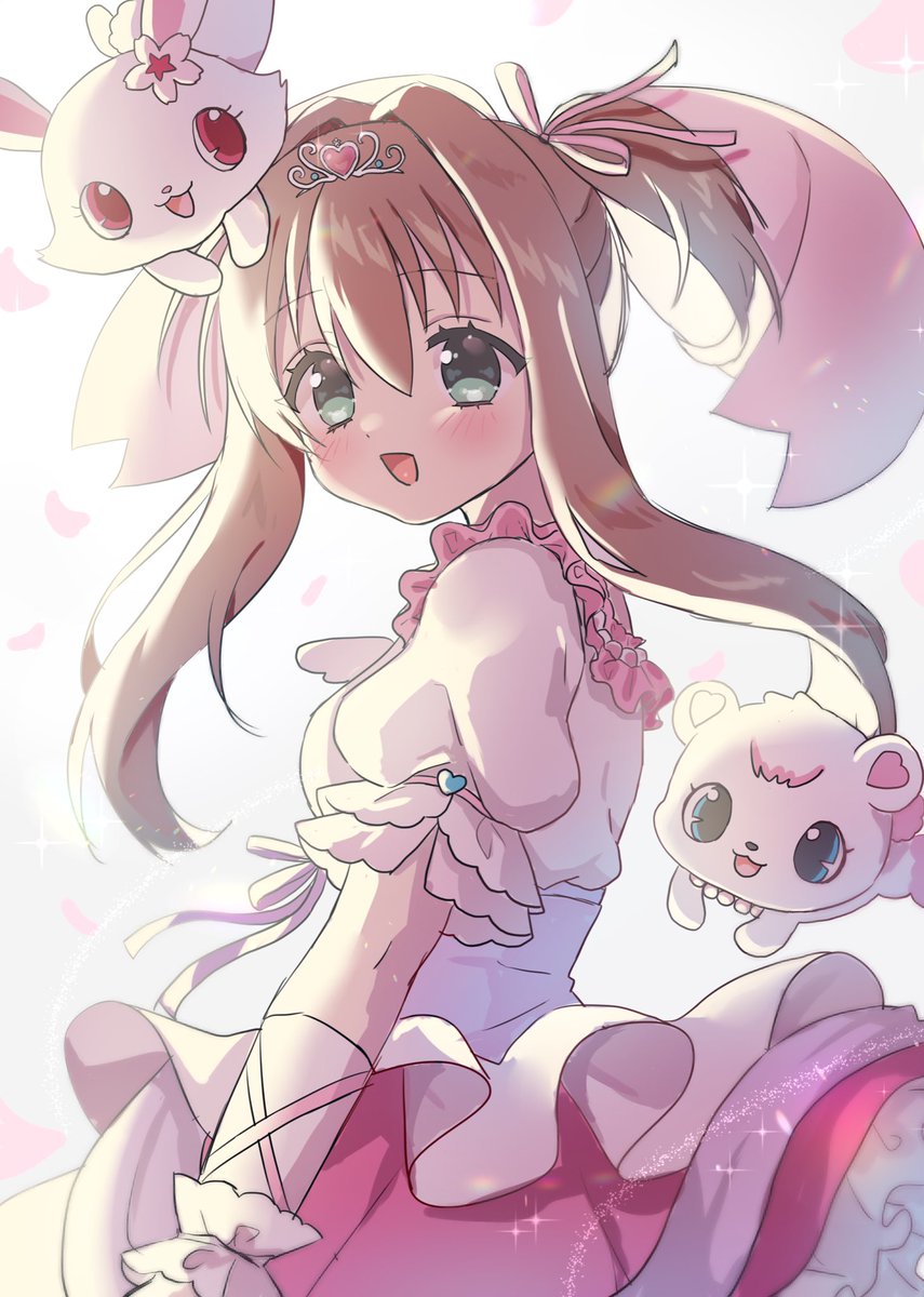 アニメトピア ジュエルペットてぃんくる☆ 布ポスター ミリア 桜あかり