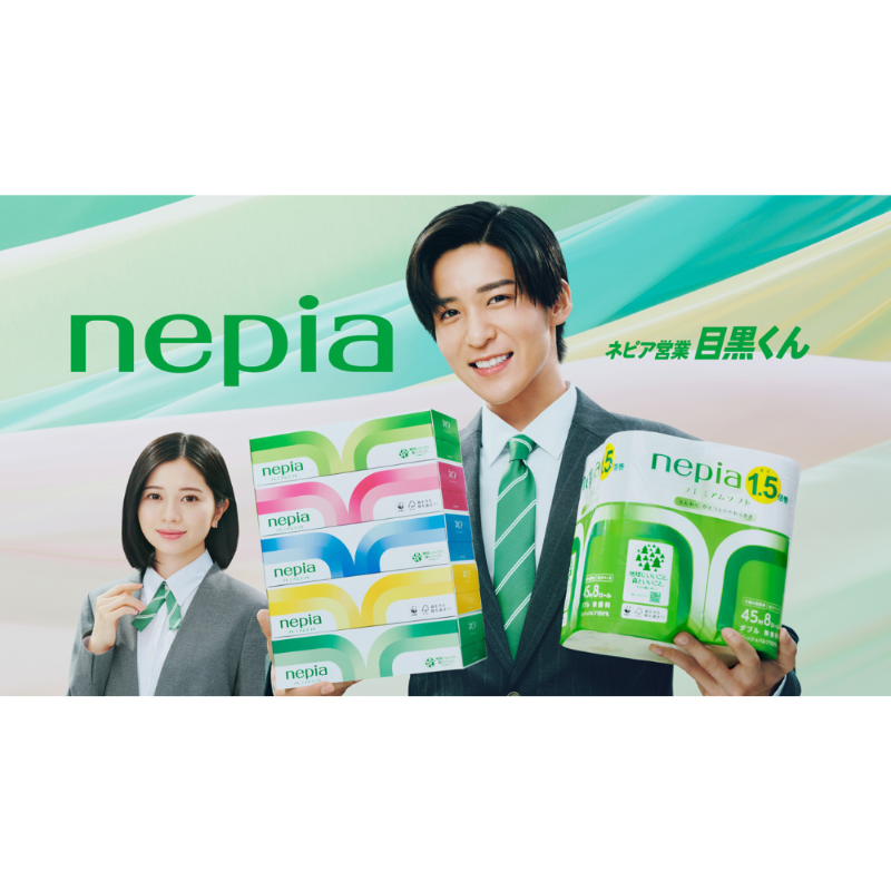 ネピア×目黒蓮 ティッシュケース 目黒蓮 ネピア 非売品 ティッシュ