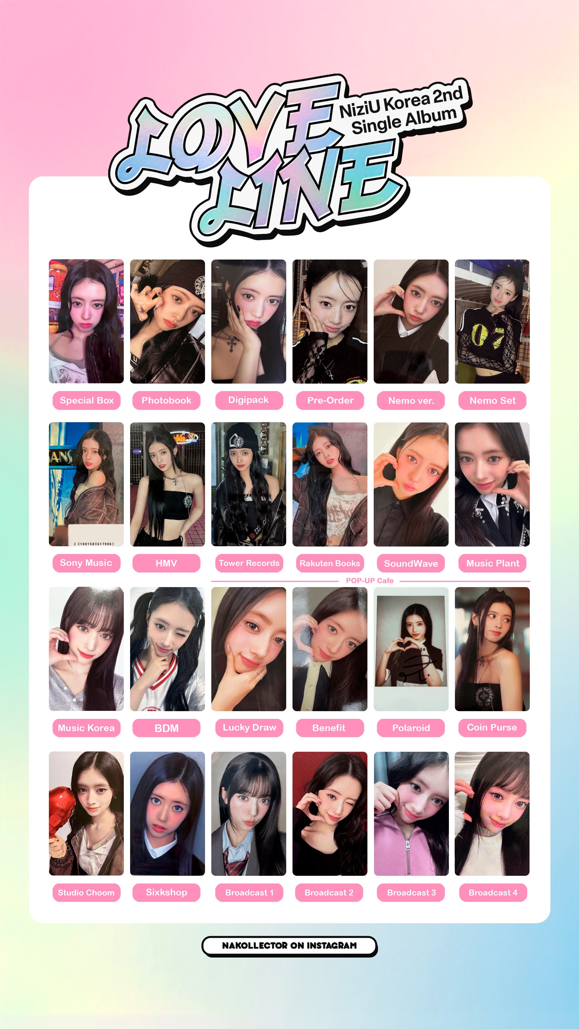 Minx Love shake JI−Uトレカ 1枚 MINX 1st mini album Love Shake