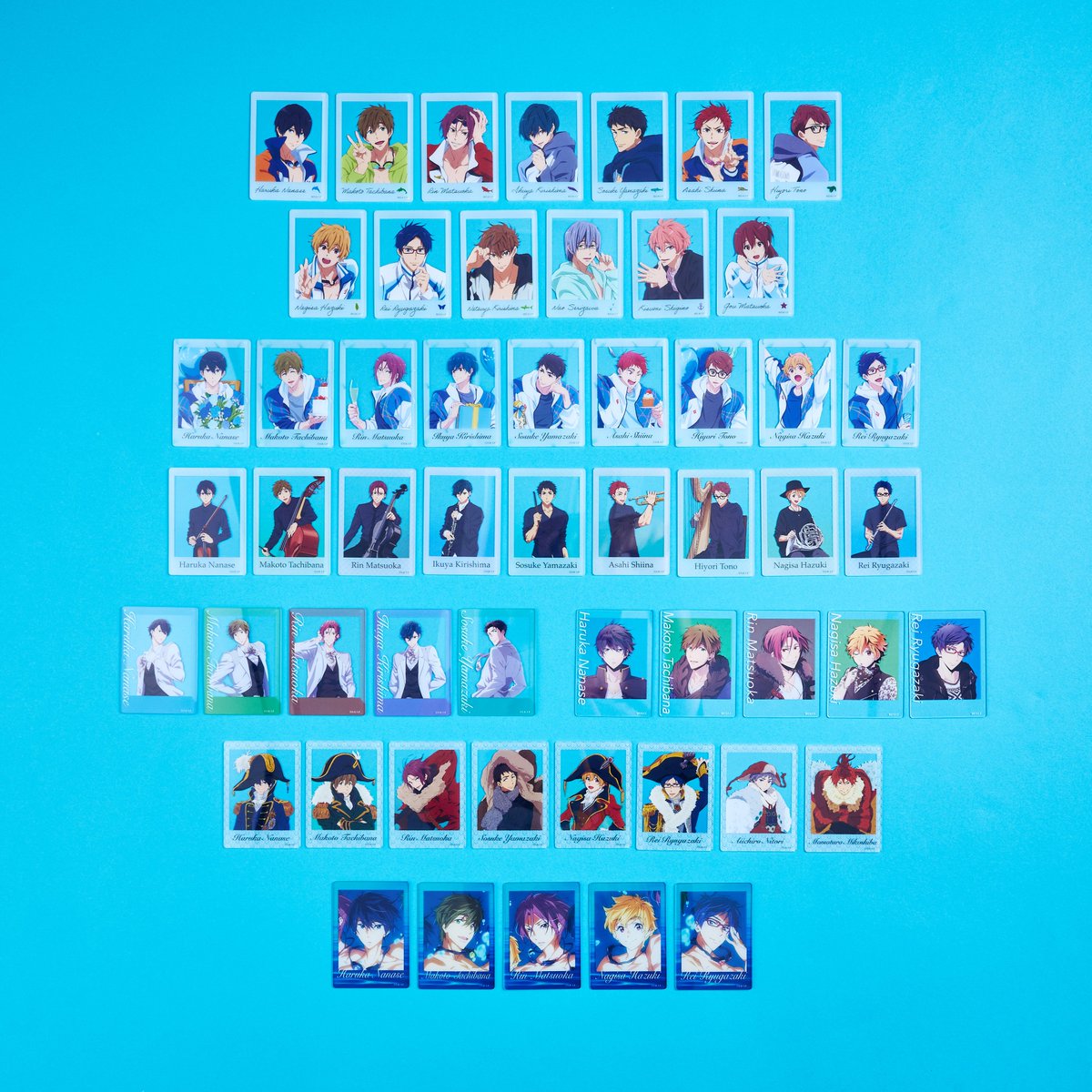 Free!オケコン2025 東京公演販売グッズ】 🟦チェキ風クリアカード