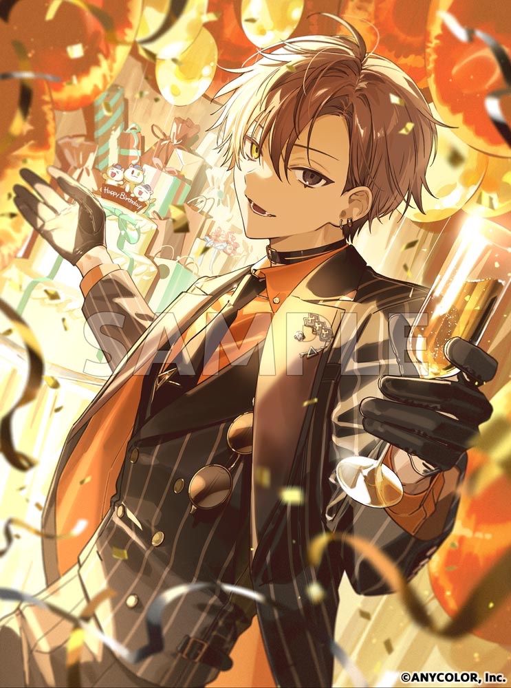 Alban Knoxさんの誕生日グッズビジュアルを担当させていただきました