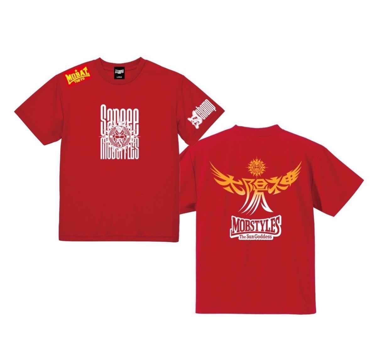 Sareee×MOBSTYLES コラボTシャツ 期間限定で受注生産を受付します