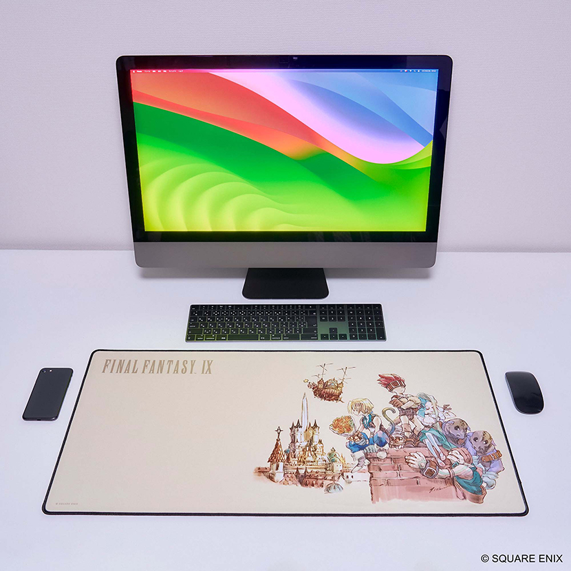 ファイナルファンタジーIX』より、ゲーミングマウスパッドが登場