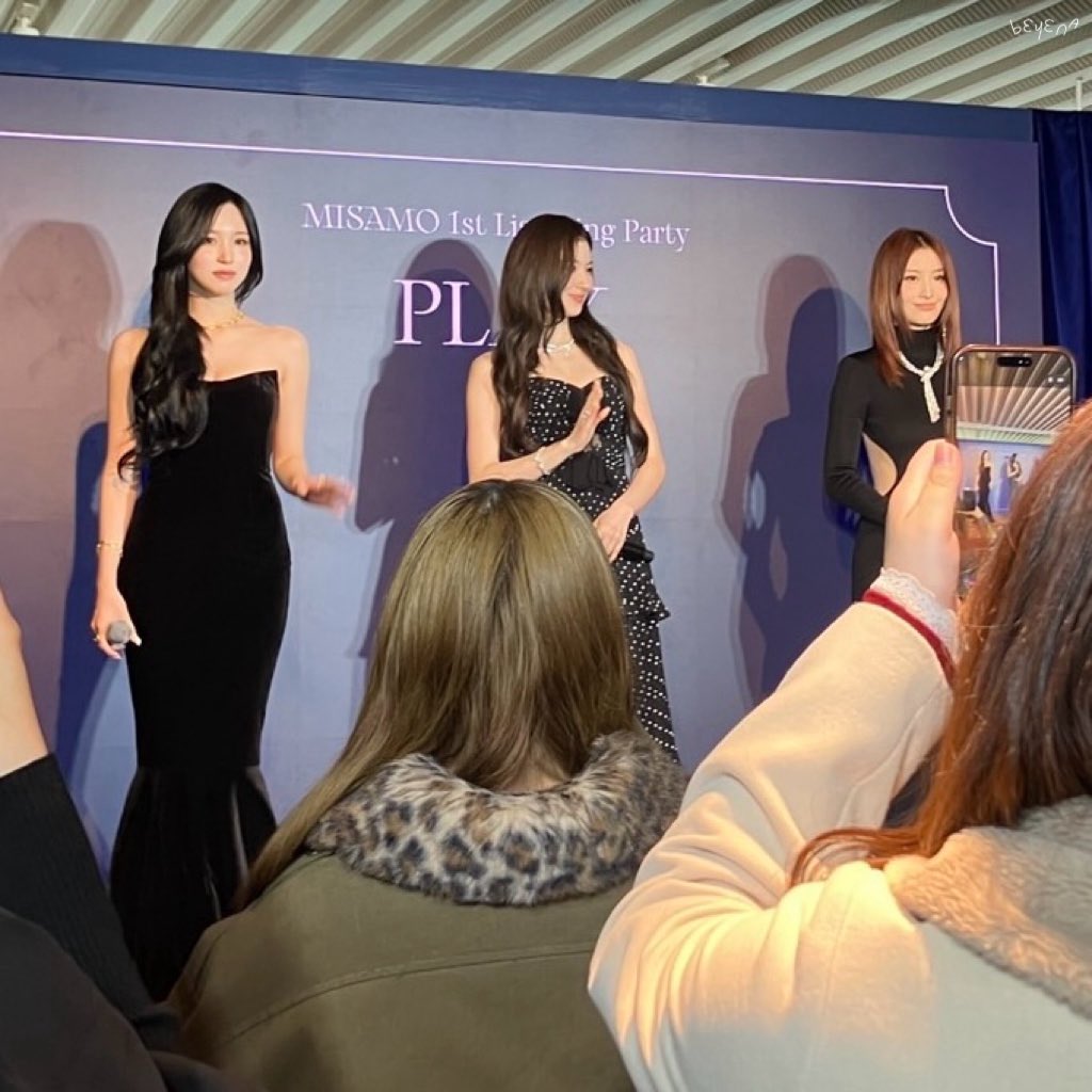 ⚠️BREAKING NEWS⚠️】 MISAMOがリスニングパーティーに登場！！