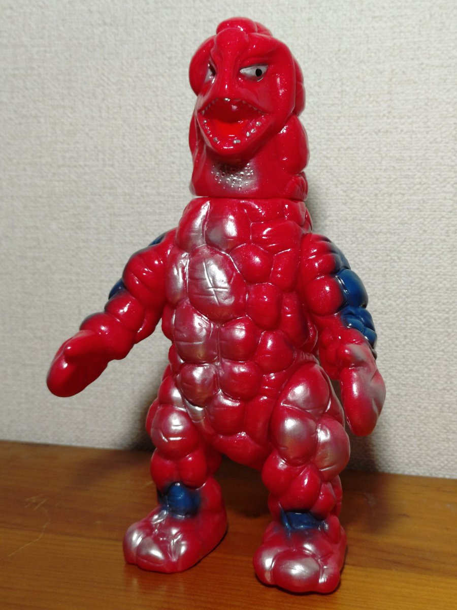 一番星さんのシュガロン パールレッド #ブルマァク #ソフビ #帰ってき